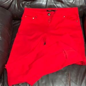 Mega jeans red size 16